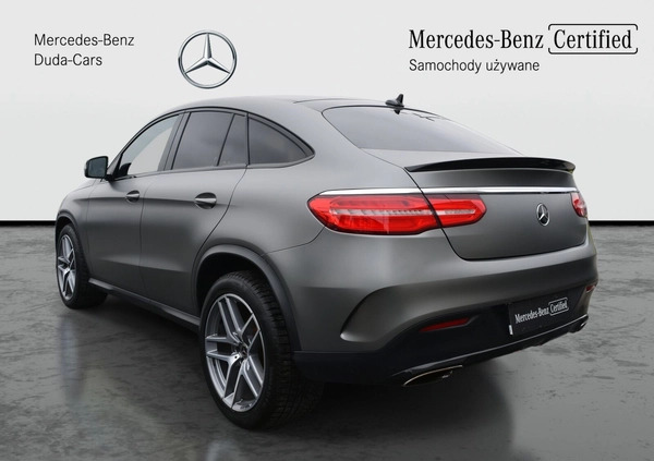 Mercedes-Benz GLE cena 199900 przebieg: 126348, rok produkcji 2017 z Poznań małe 436